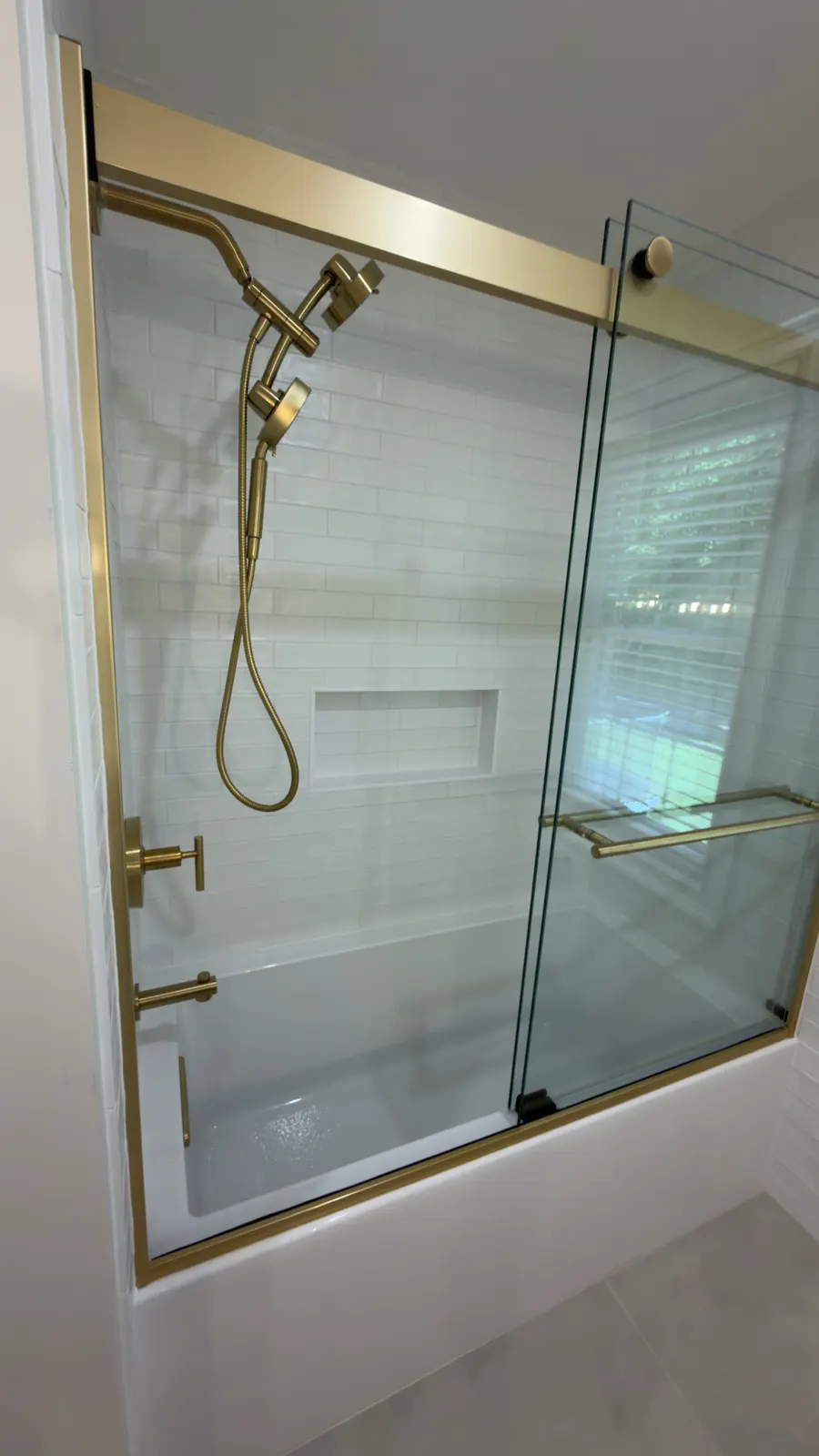 shower & fixtures by Custom Renovations by Dave